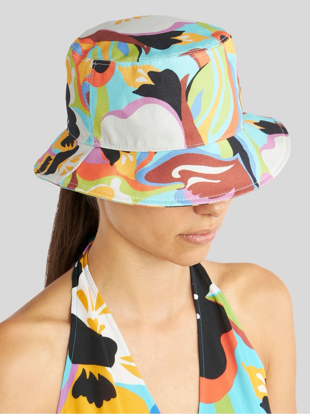 NEW Etro Parsley Wave bucket hat